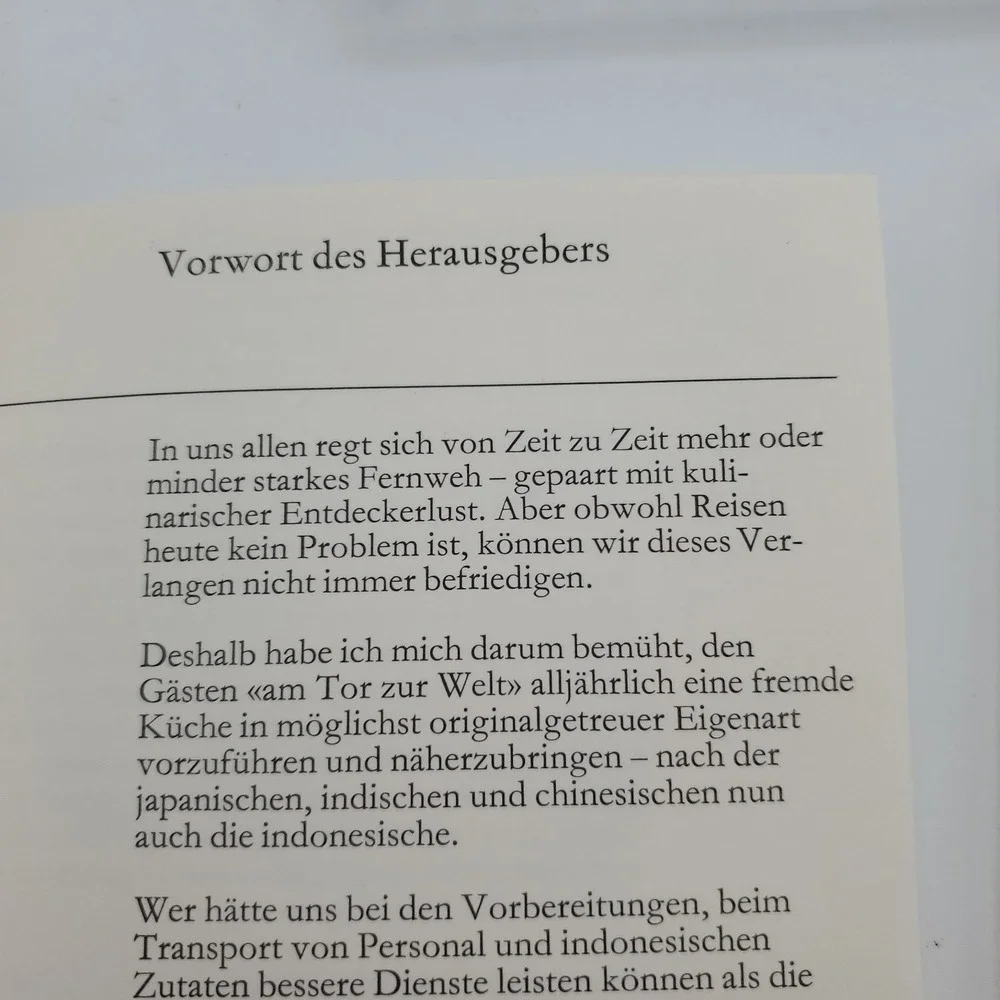 SLAMATAN INDONESIA Eine echt indonesische Reistafel HC 1970 Lot of‎ 2 Rare HTF